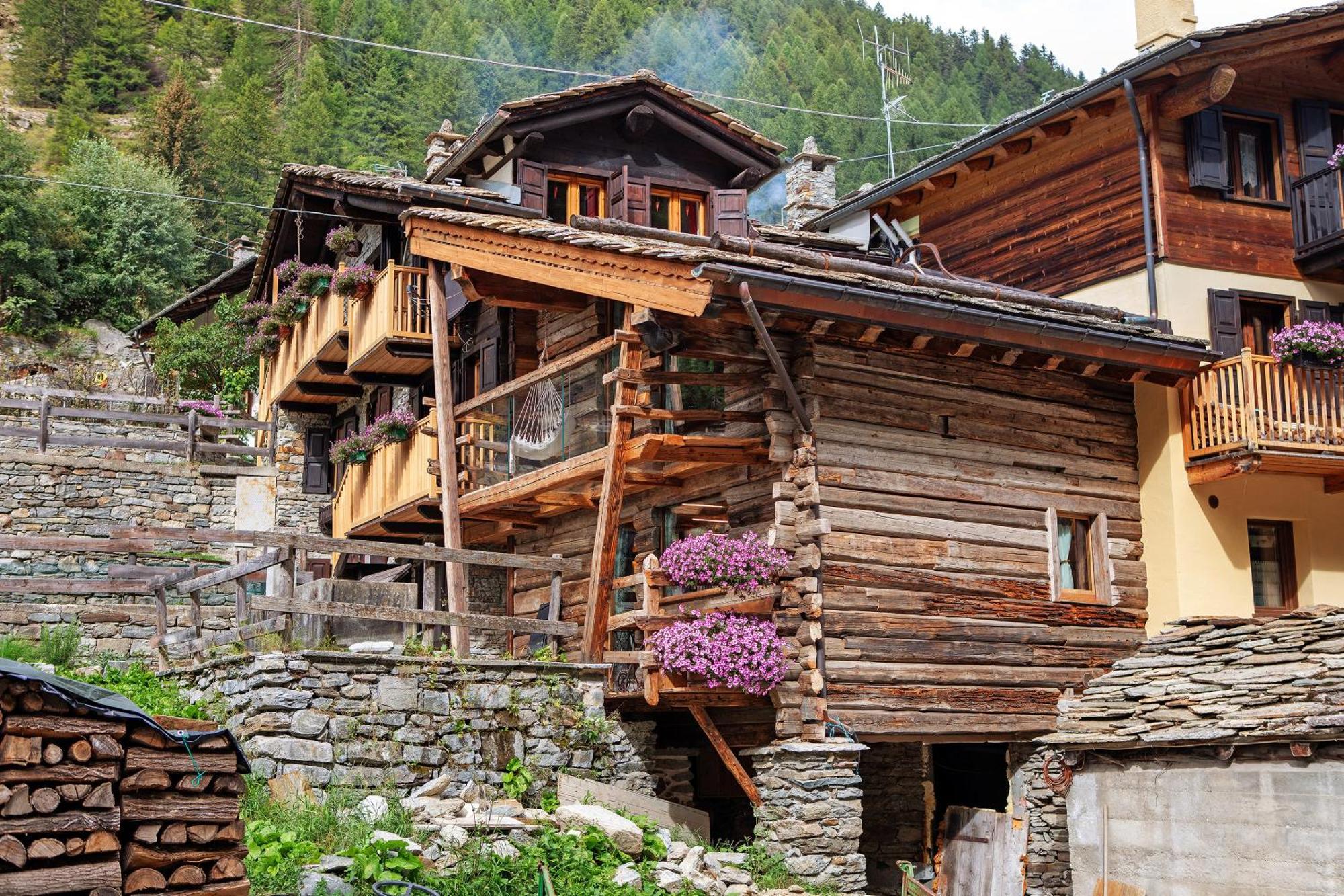 Villa Lo Pailler De Mamma E Pappa Valsavarenche Exterior foto